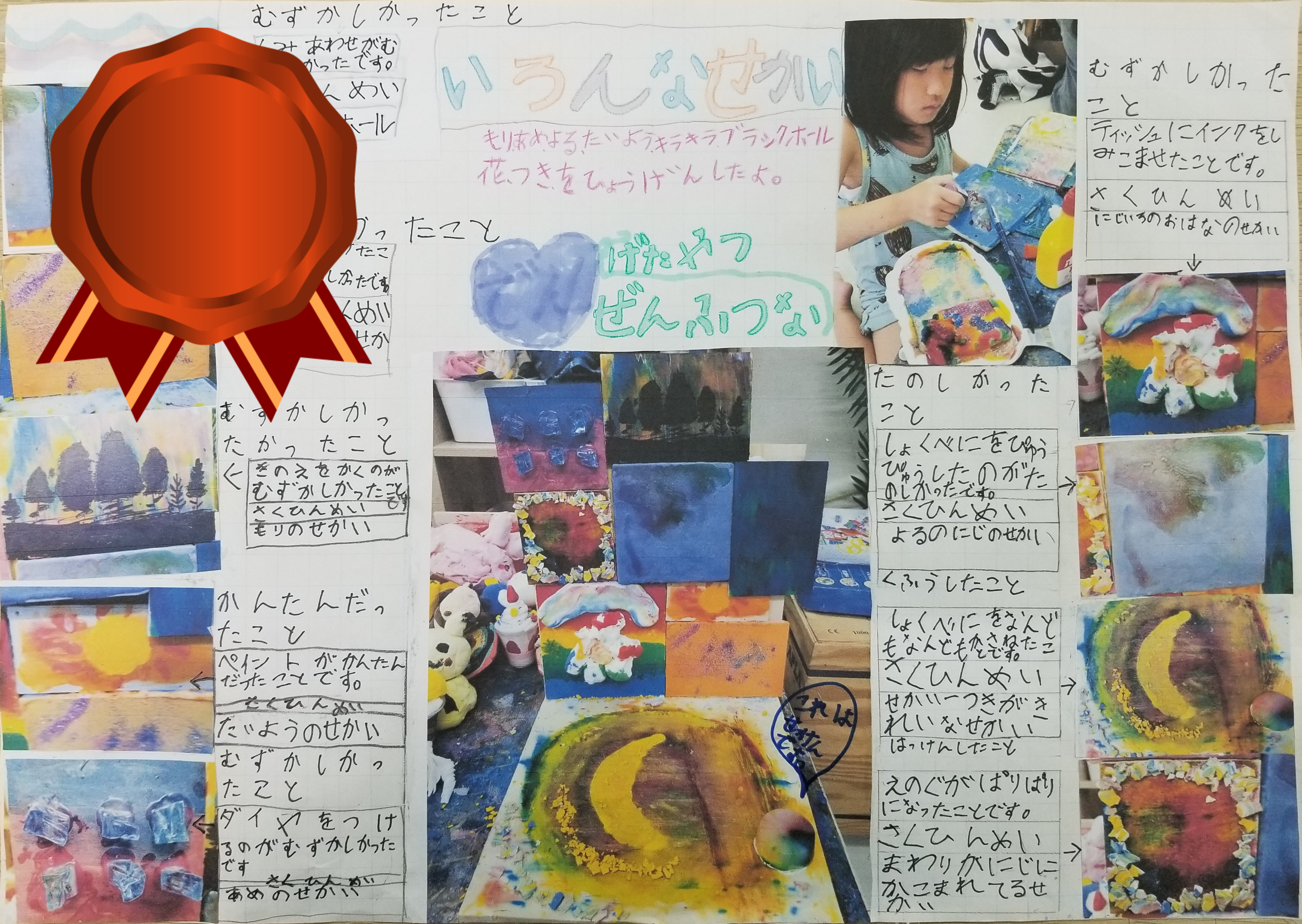 大阪市 東住吉区 絵画造形 アート デザイン 探究学習 プロジェクト型教育